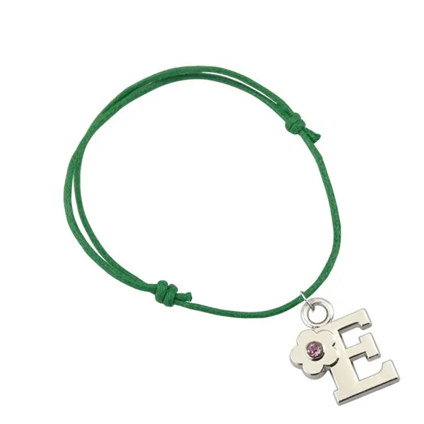 Dawapara 2019 New Handmade Adjustable Korean Wax Cord Letter A With Flower Bracelet For Mother And Girls 5pcs SLH108218
