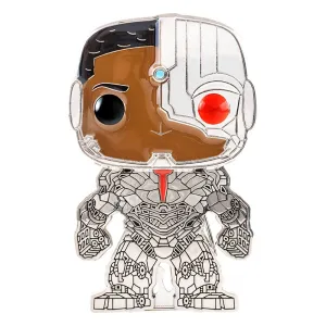 DC Comics POP! Enamel Pin Cyborg 10 cm #08