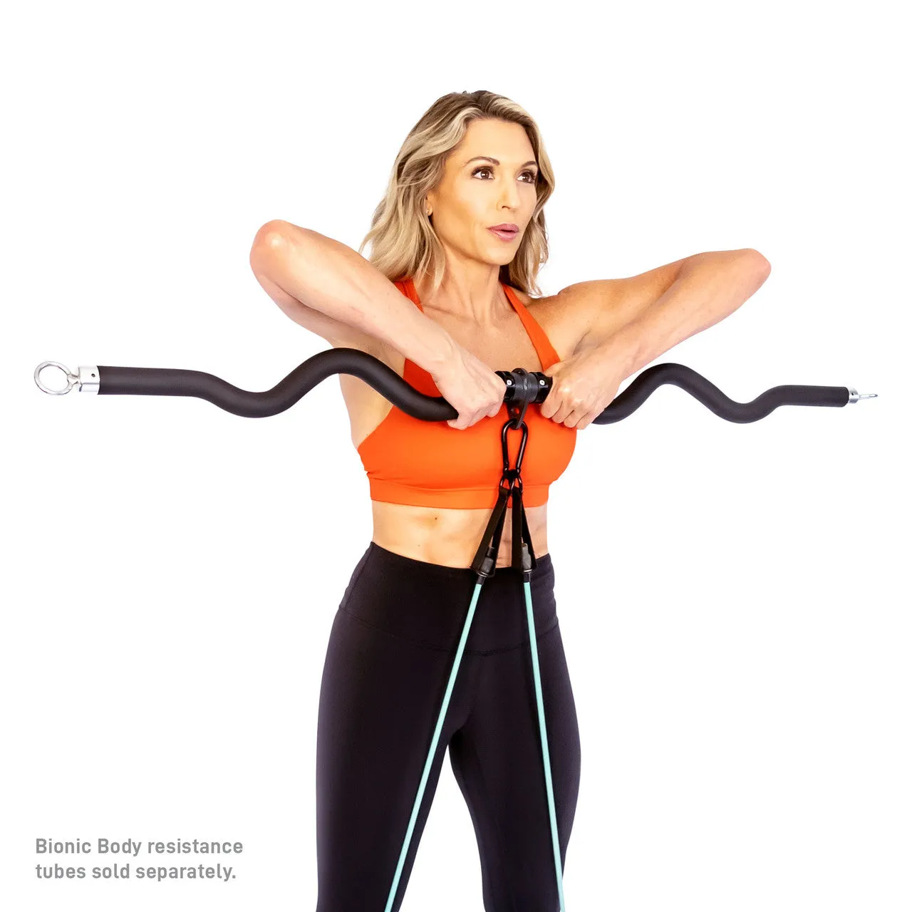 Deluxe Exercise Bar for Lats, Curls and More BBEB-7355 | Bionic Body