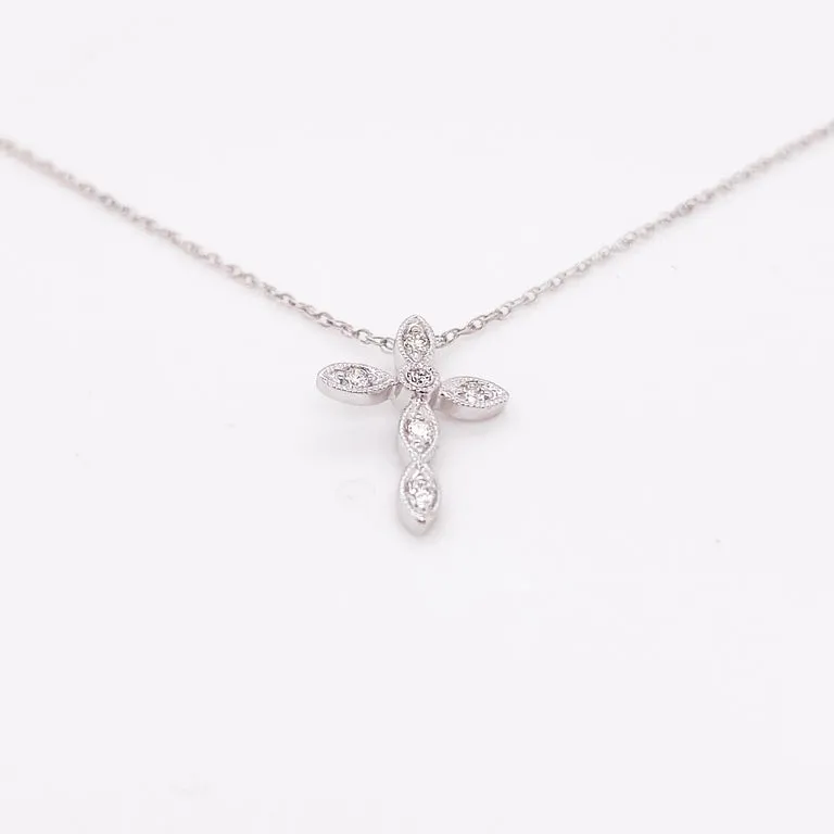 Diamond Cross Necklace