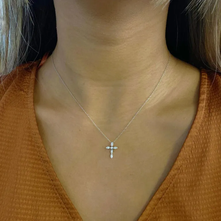 Diamond Cross Necklace
