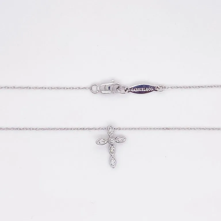 Diamond Cross Necklace