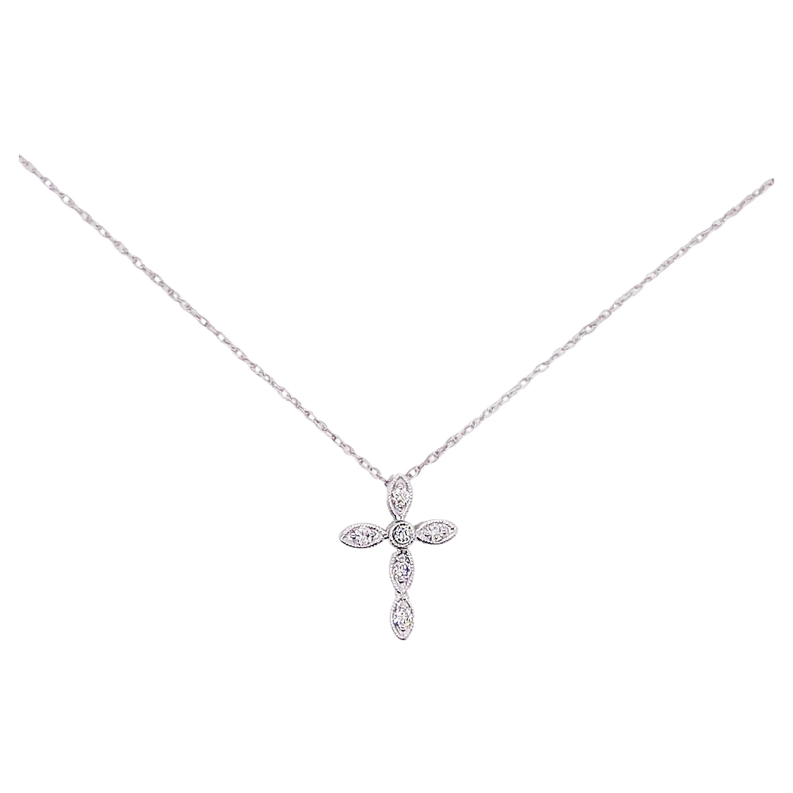 Diamond Cross Necklace