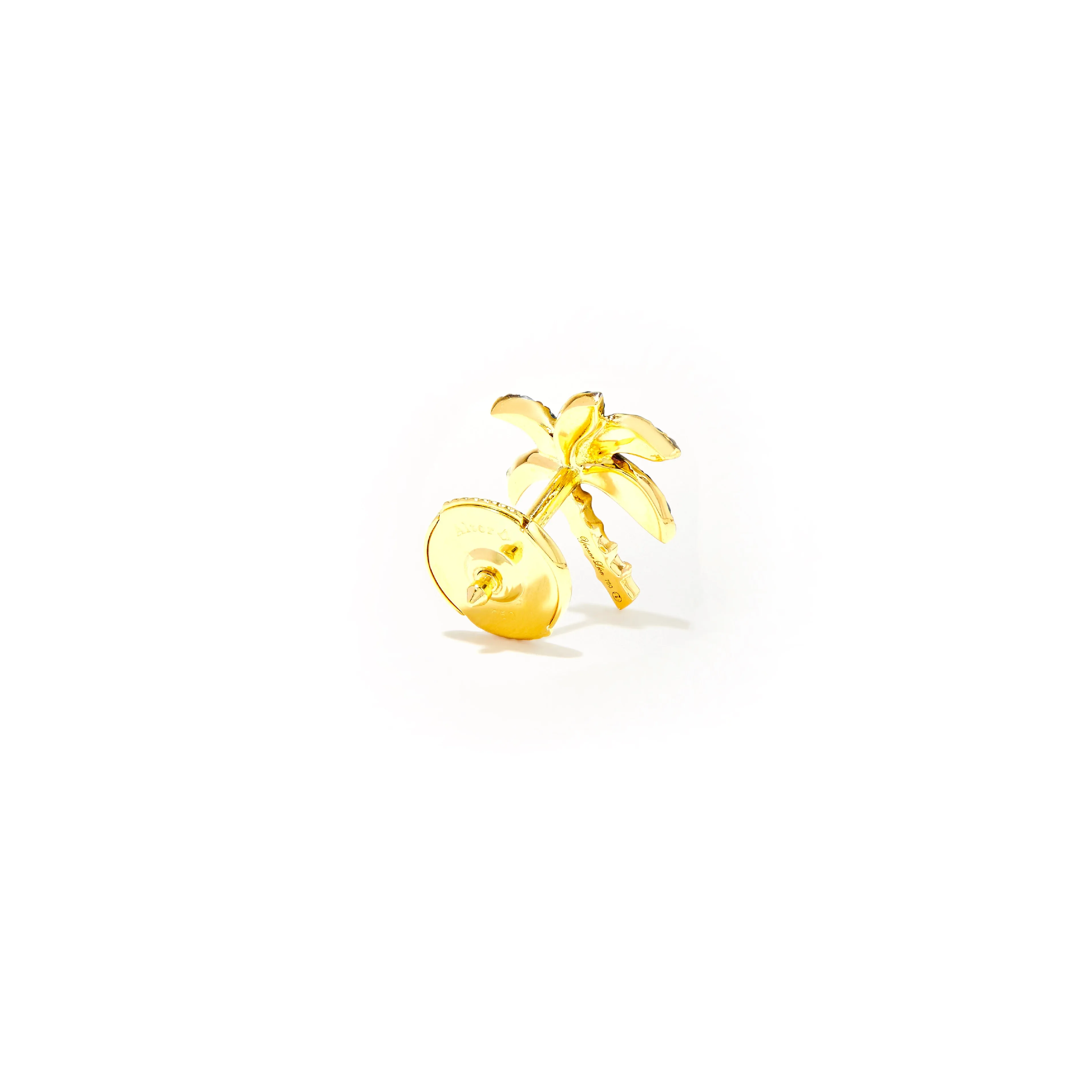 Diamond Palm Earrings