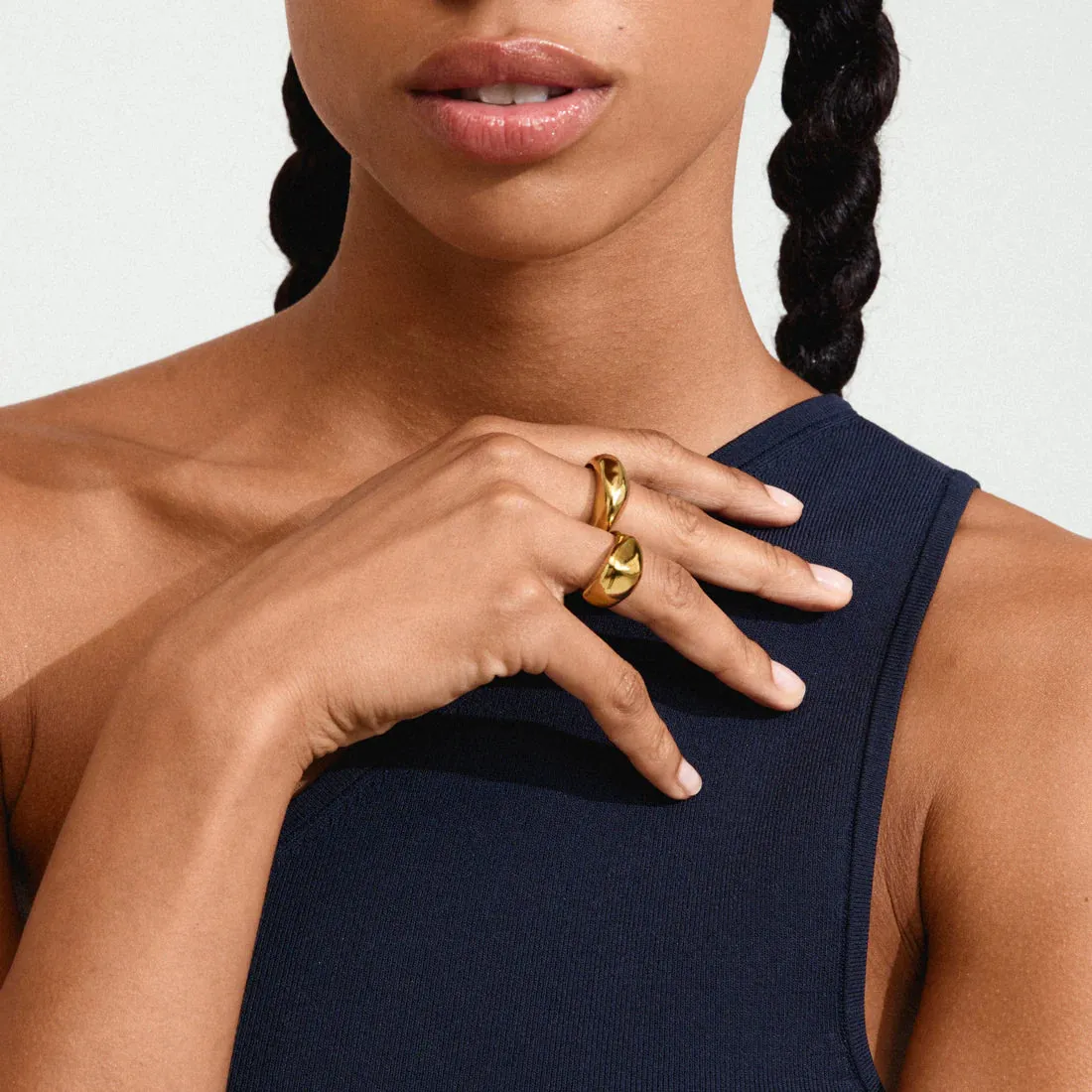 Dune 2-in-1 Rings - Gold