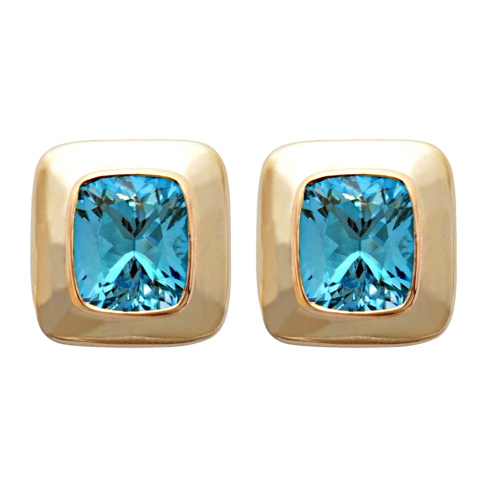 Earrings- Blue Topaz (1602D)