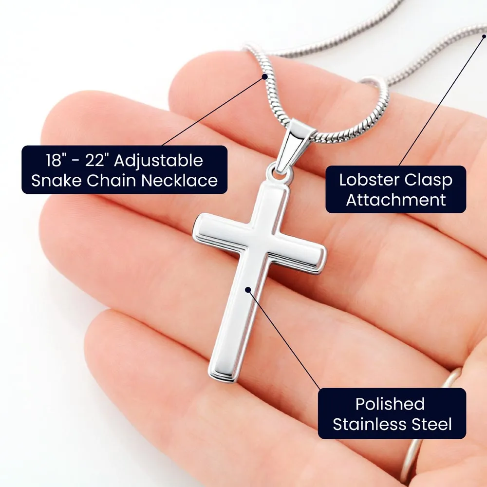 Easter Gift - Cross Necklace - Faith & Compassion