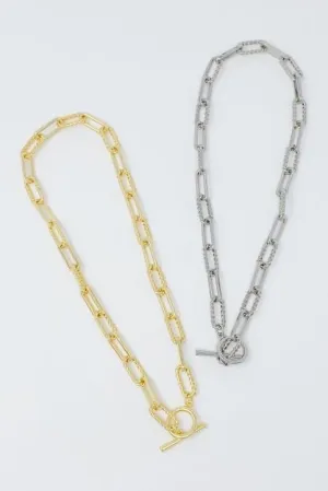 Ellison and Young - Toggle Chain Link Necklace