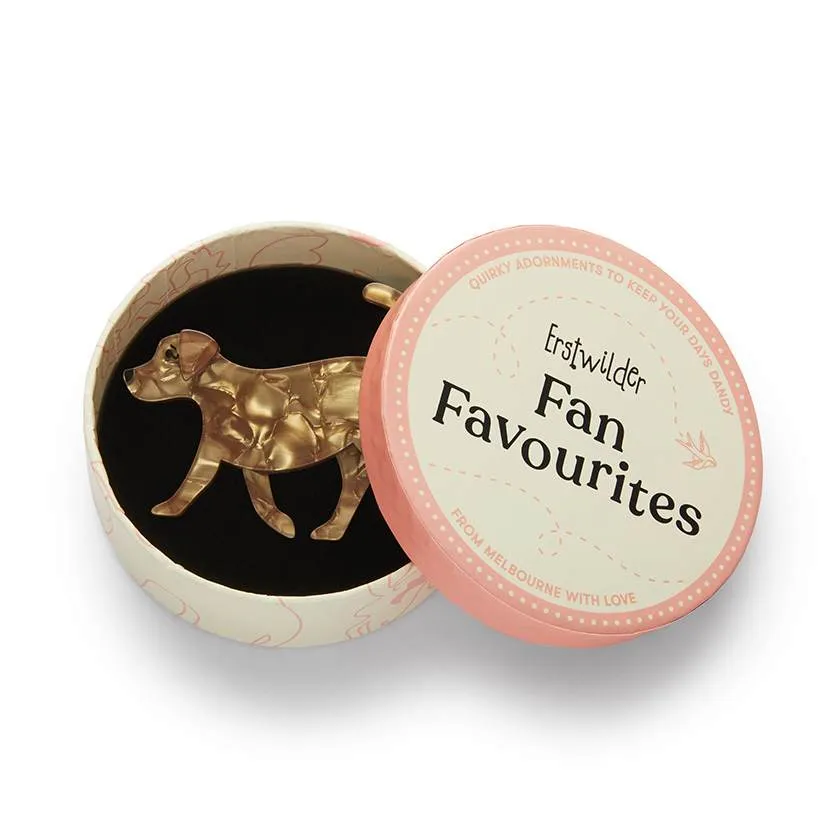 Erstwilder Goldie Fawn Brooch