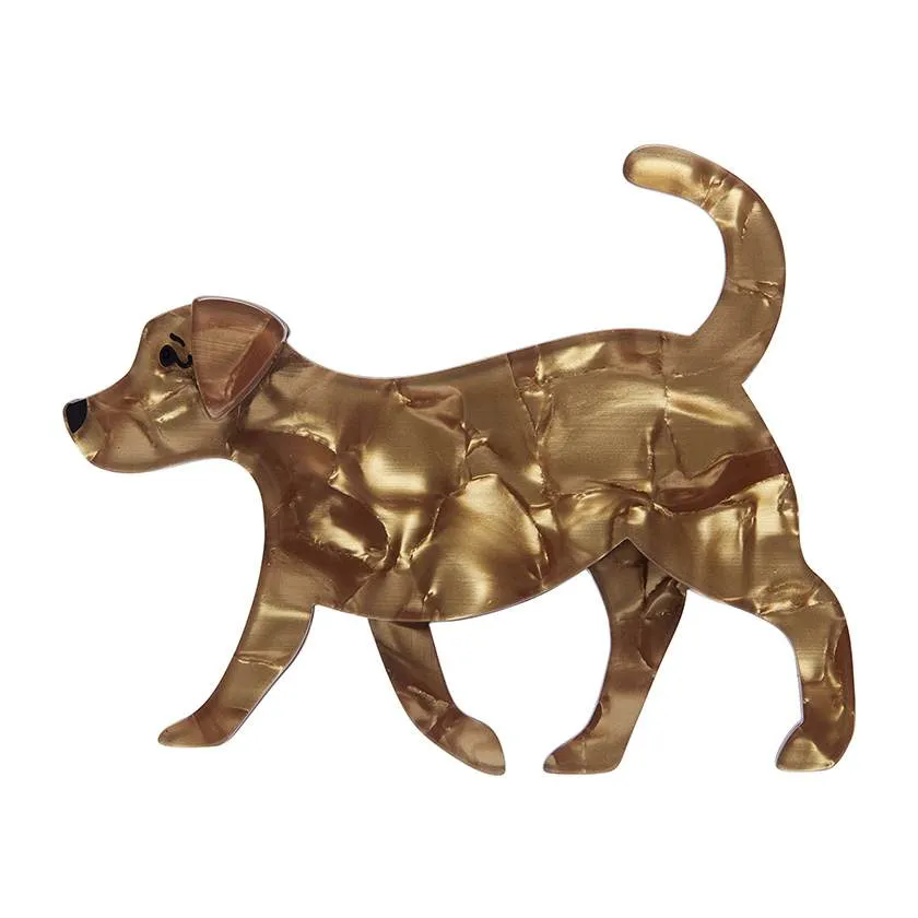 Erstwilder Goldie Fawn Brooch