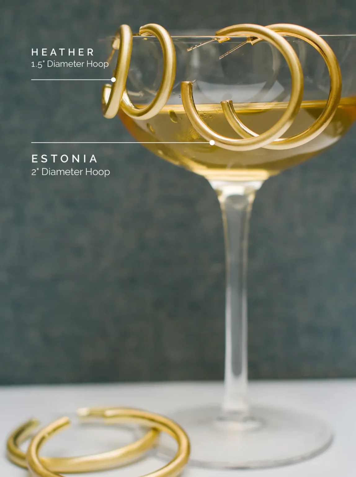 Estonia Hoop Earrings By Michelle McDowell