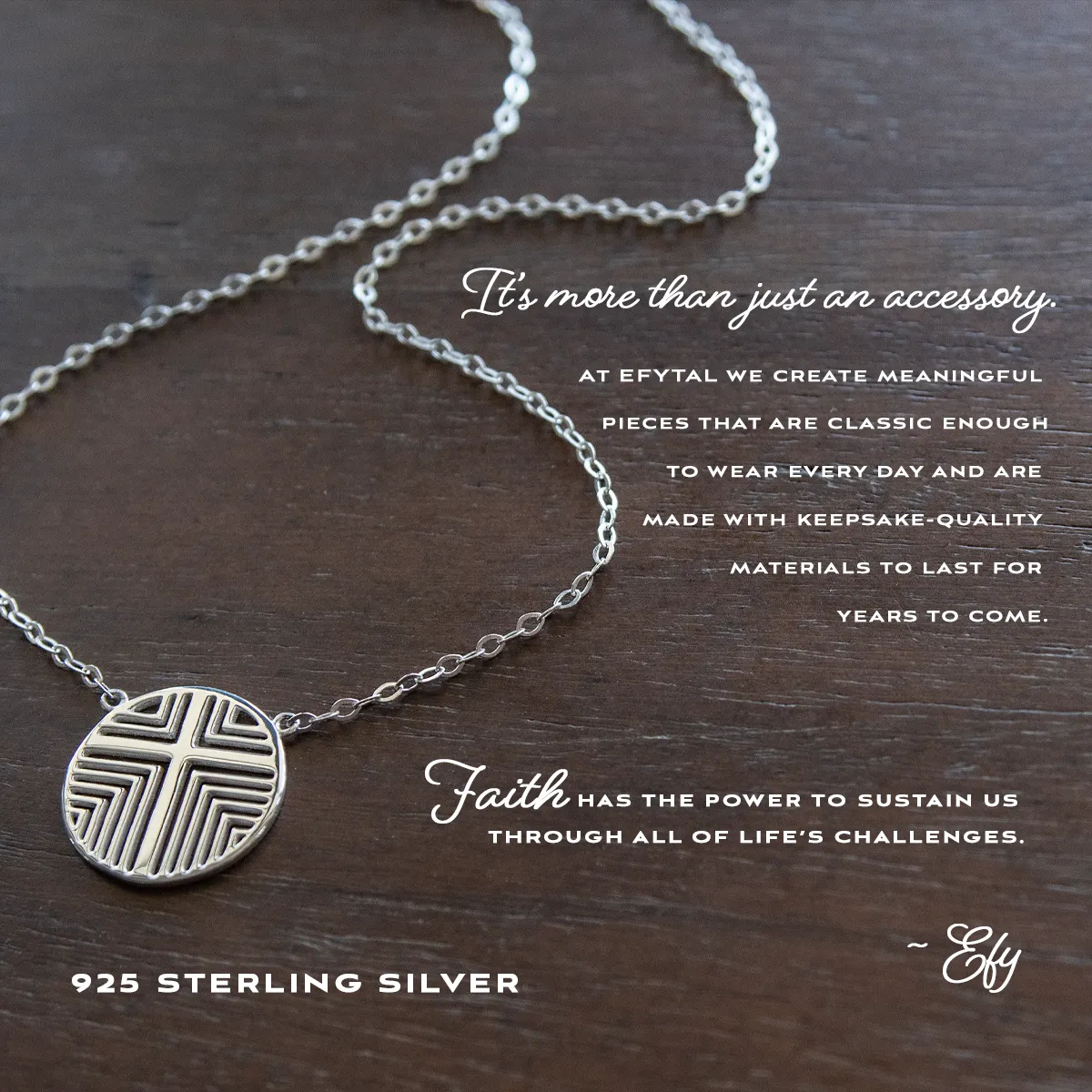 faith 18mm necklace • warmth of His love