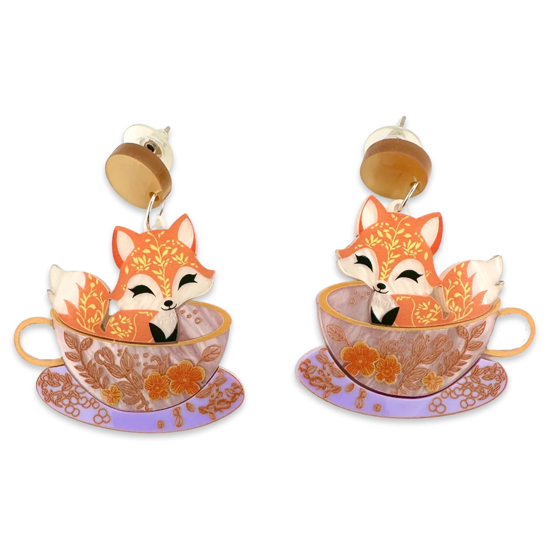 Fall whisker - earrings