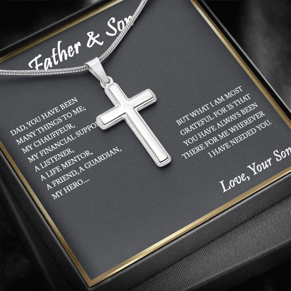 Father and Son Gift, Father Son Gift Necklace, Father's Day Gift From Son, Father Son Bonding Necklace, Father Birthday (DO NOT USE)