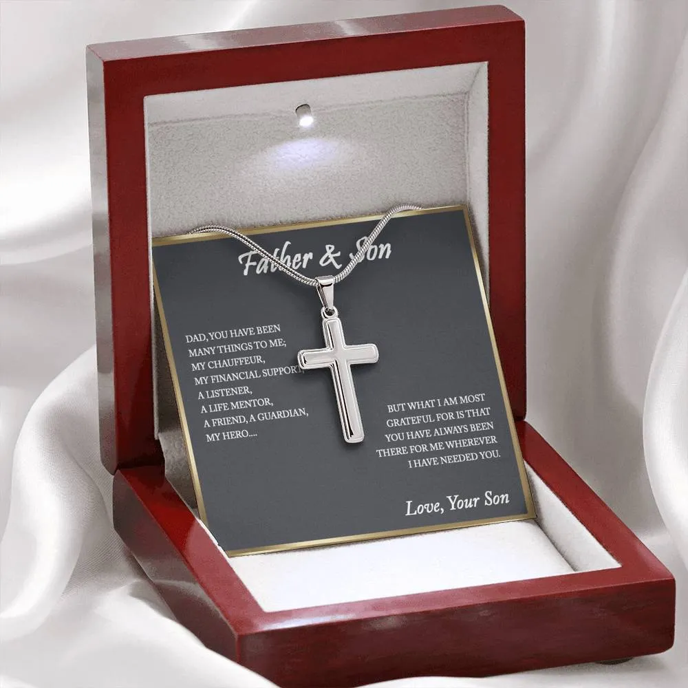 Father and Son Gift, Father Son Gift Necklace, Father's Day Gift From Son, Father Son Bonding Necklace, Father Birthday (DO NOT USE)