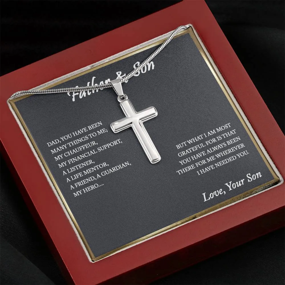 Father and Son Gift, Father Son Gift Necklace, Father's Day Gift From Son, Father Son Bonding Necklace, Father Birthday (DO NOT USE)