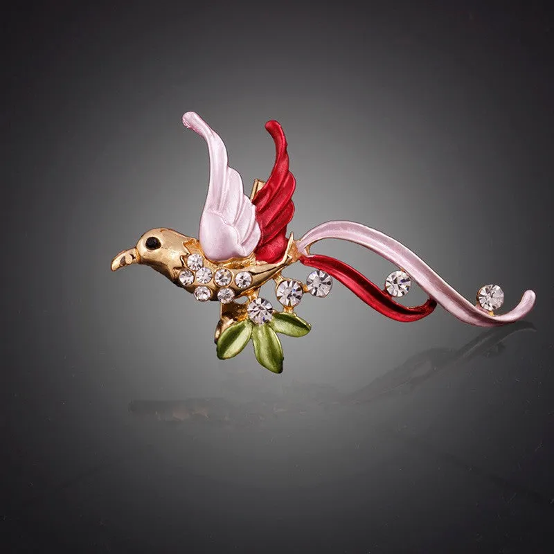 Flying Bird Brooch
