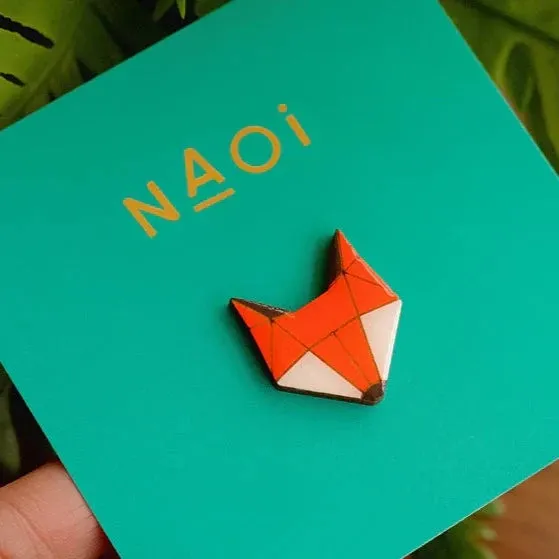 Fox Pin Brooch