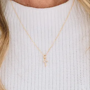 Fresh Start Cross Necklace