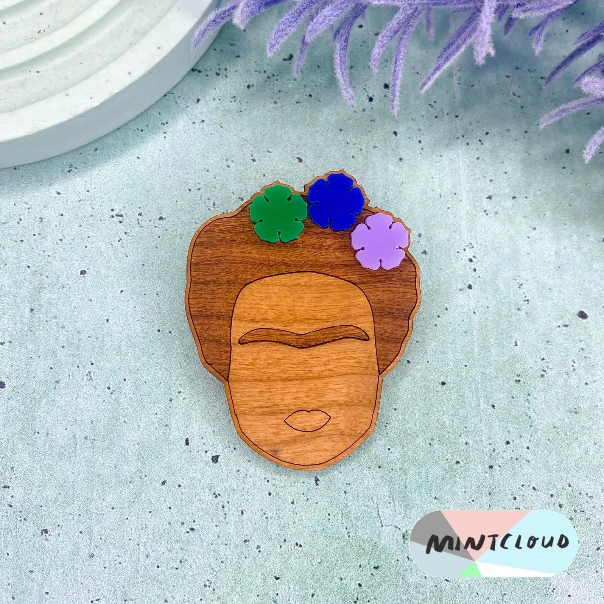 Frida Brooch - Various Colours