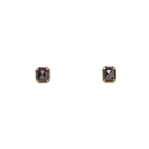 Gabriella Kiss 18k Square Brown Diamond Studs - 1.4ct
