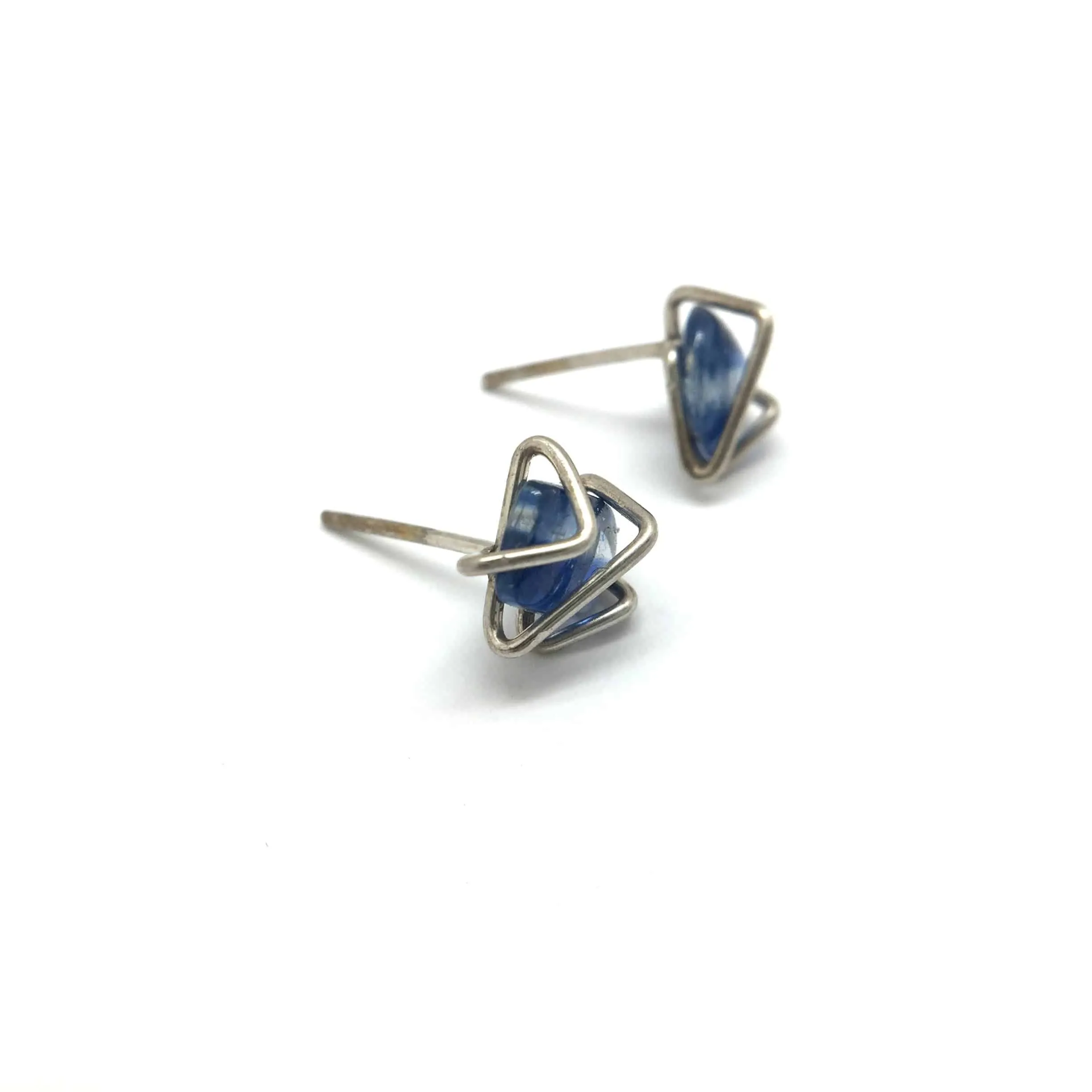 Geo Studs - Kyanite