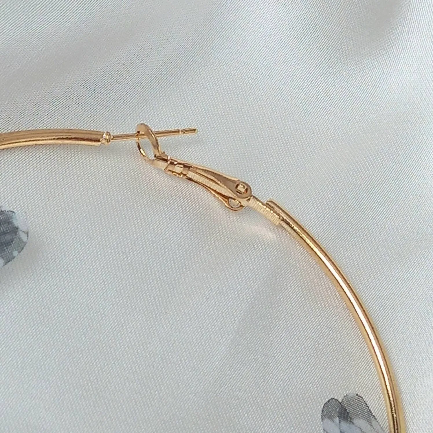 Gold Butterfly Hoop Earrings - Lightweight Hoop Earrings, Butterfly Earrings, Hoop Earrings, Cute Earrings, Gold Earrings, Gold Jewellery