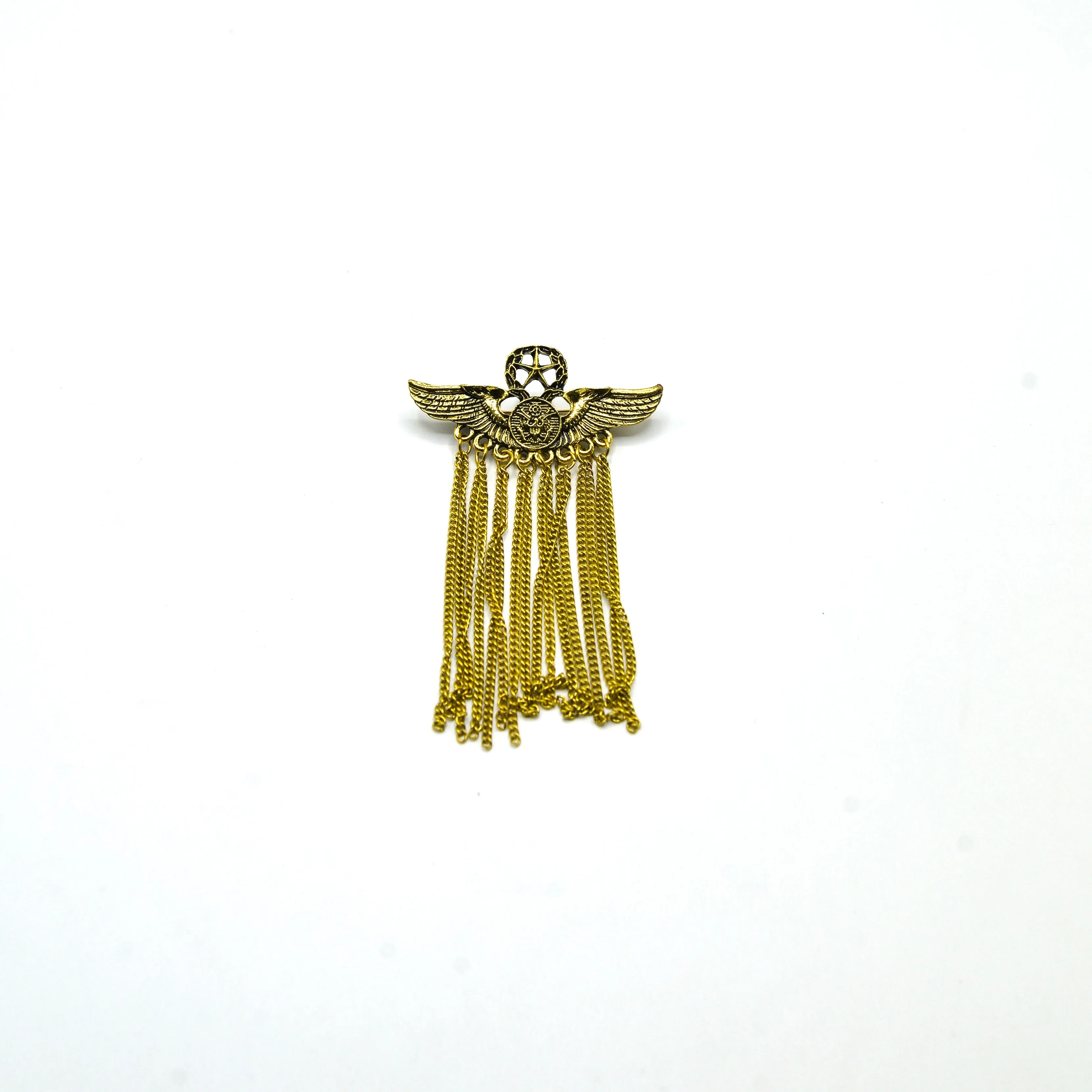 GOLDEN EAGLE WING BROOCH