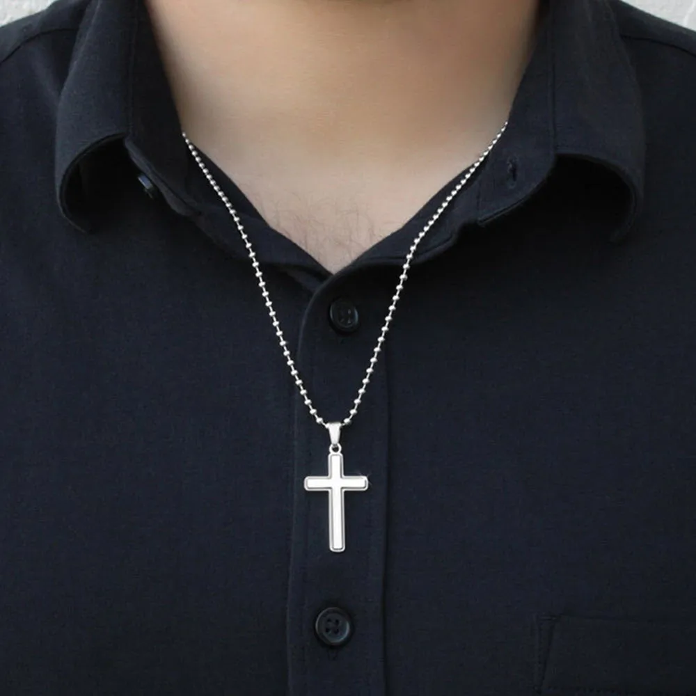 Graduation Gift for Son Love Mom & Dad - Artisan Crafted Cross Necklace