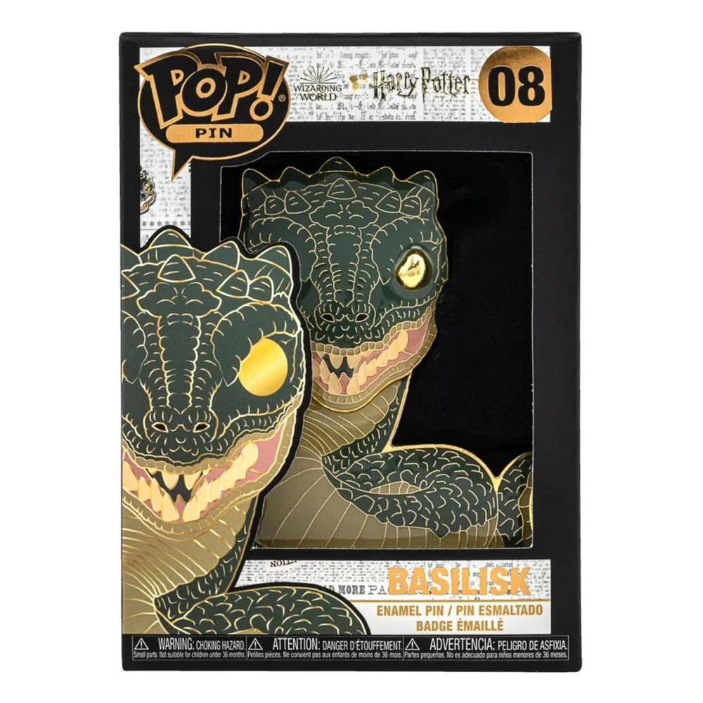 Harry Potter POP! Enamel Pin Basilisk 10 cm