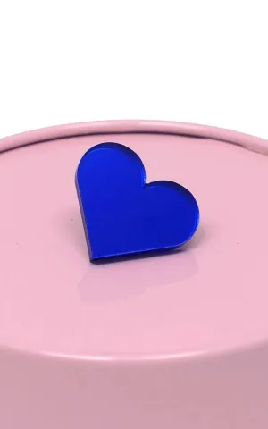 Hartjes Broche Dark Blue