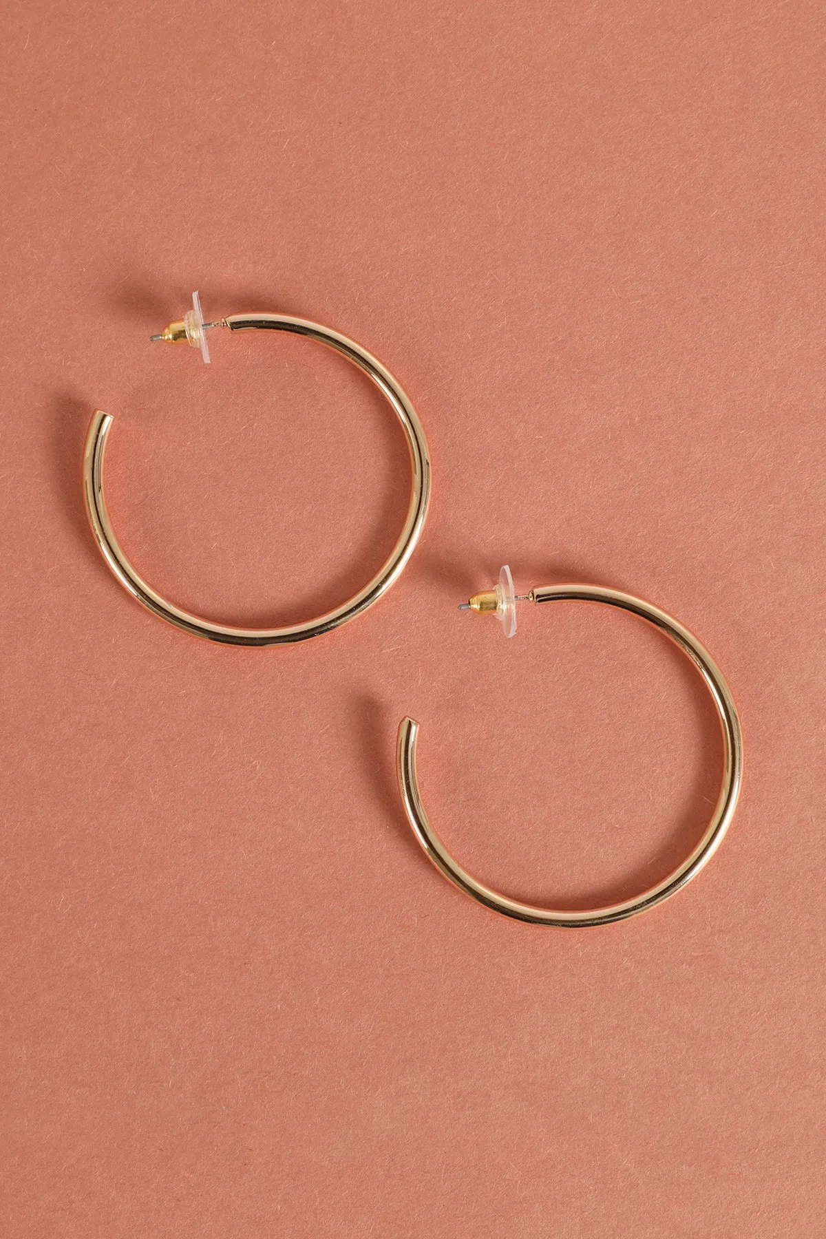 HOOP POST EARRINGS