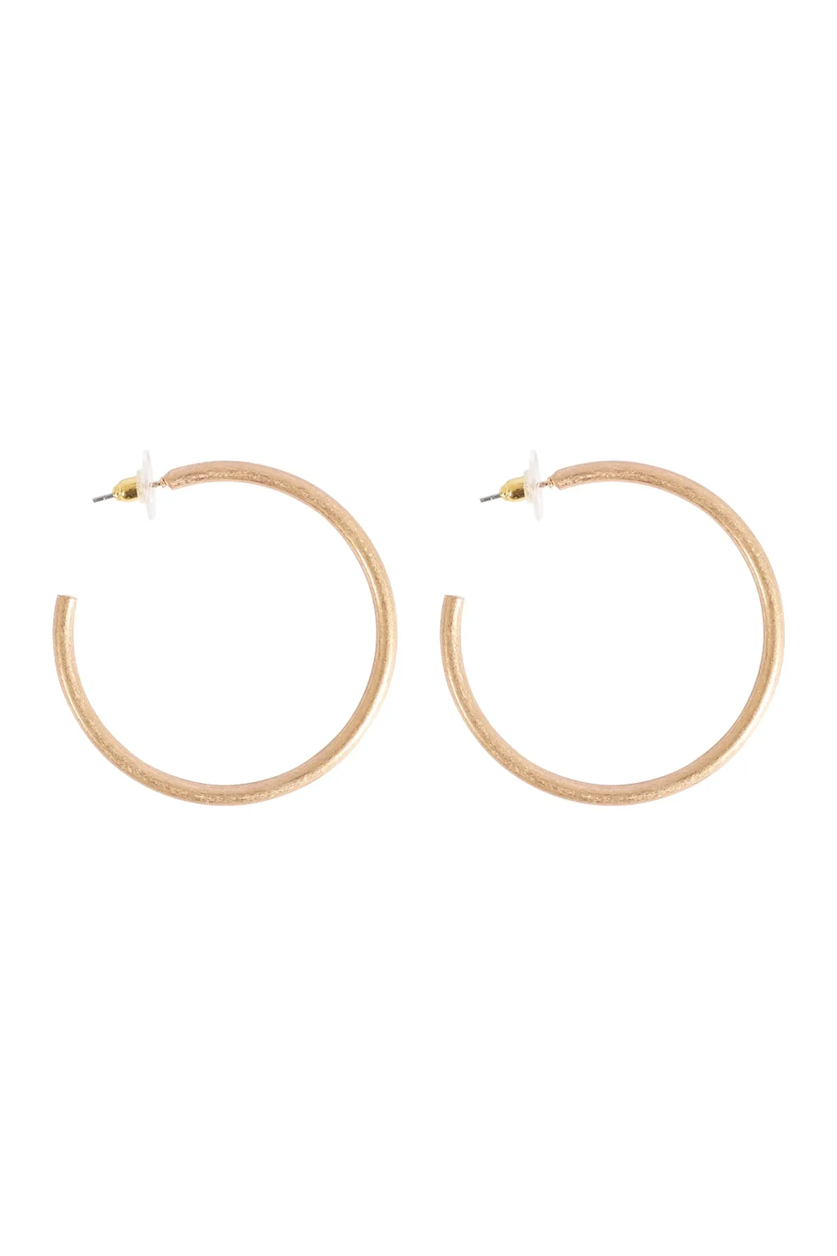 HOOP POST EARRINGS