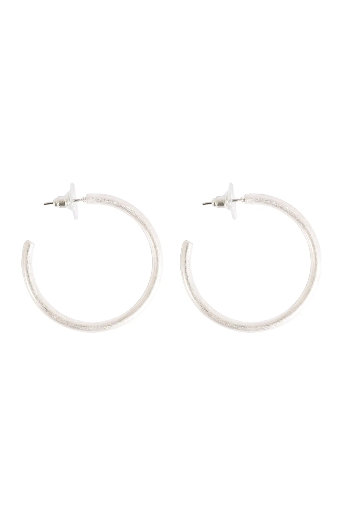 HOOP POST EARRINGS