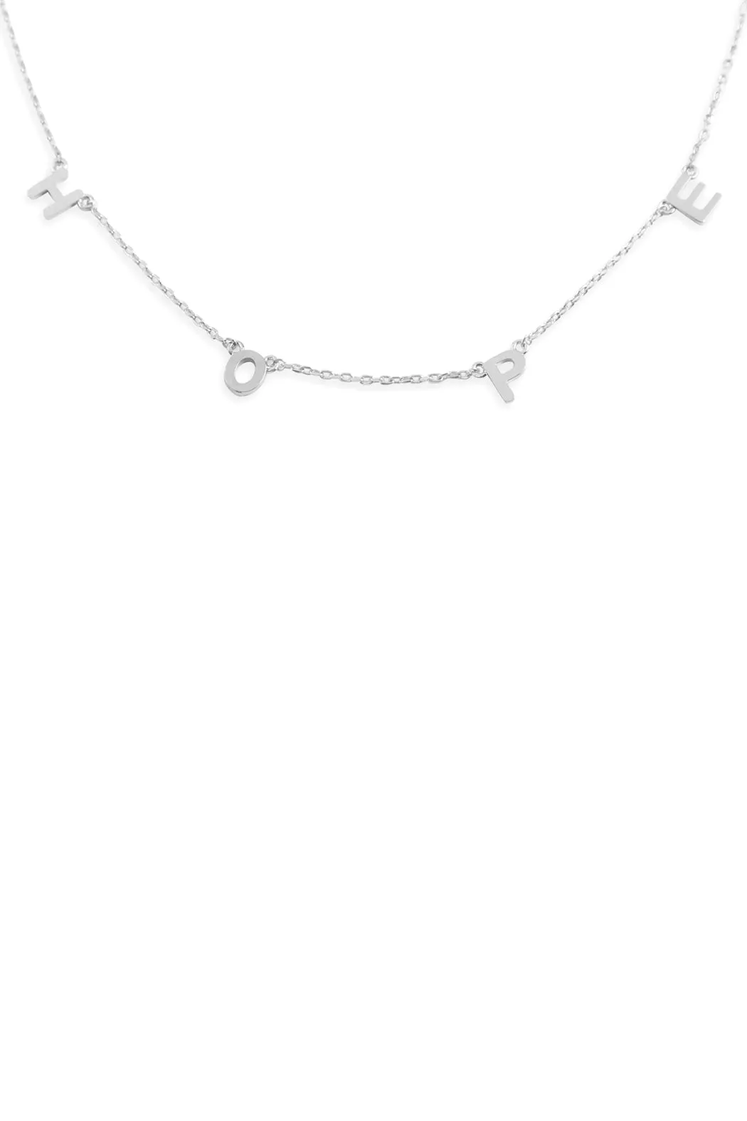 HOPE CHAIN NECKLACE