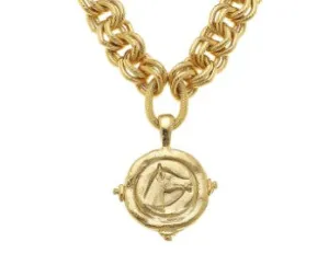 Horse Head Intaglio Necklace