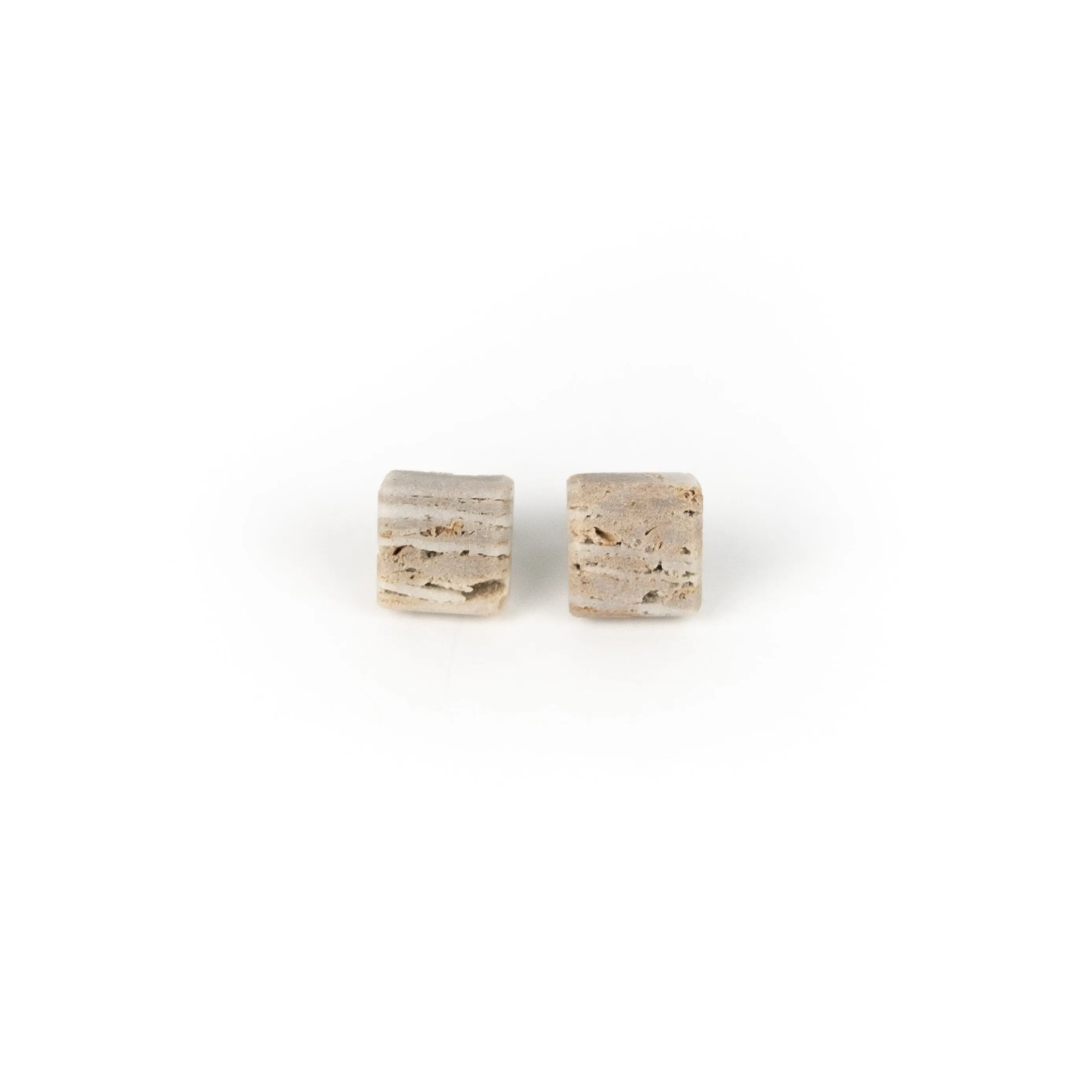 Jaclyn Marie Harris Square Stud Earrings (S)