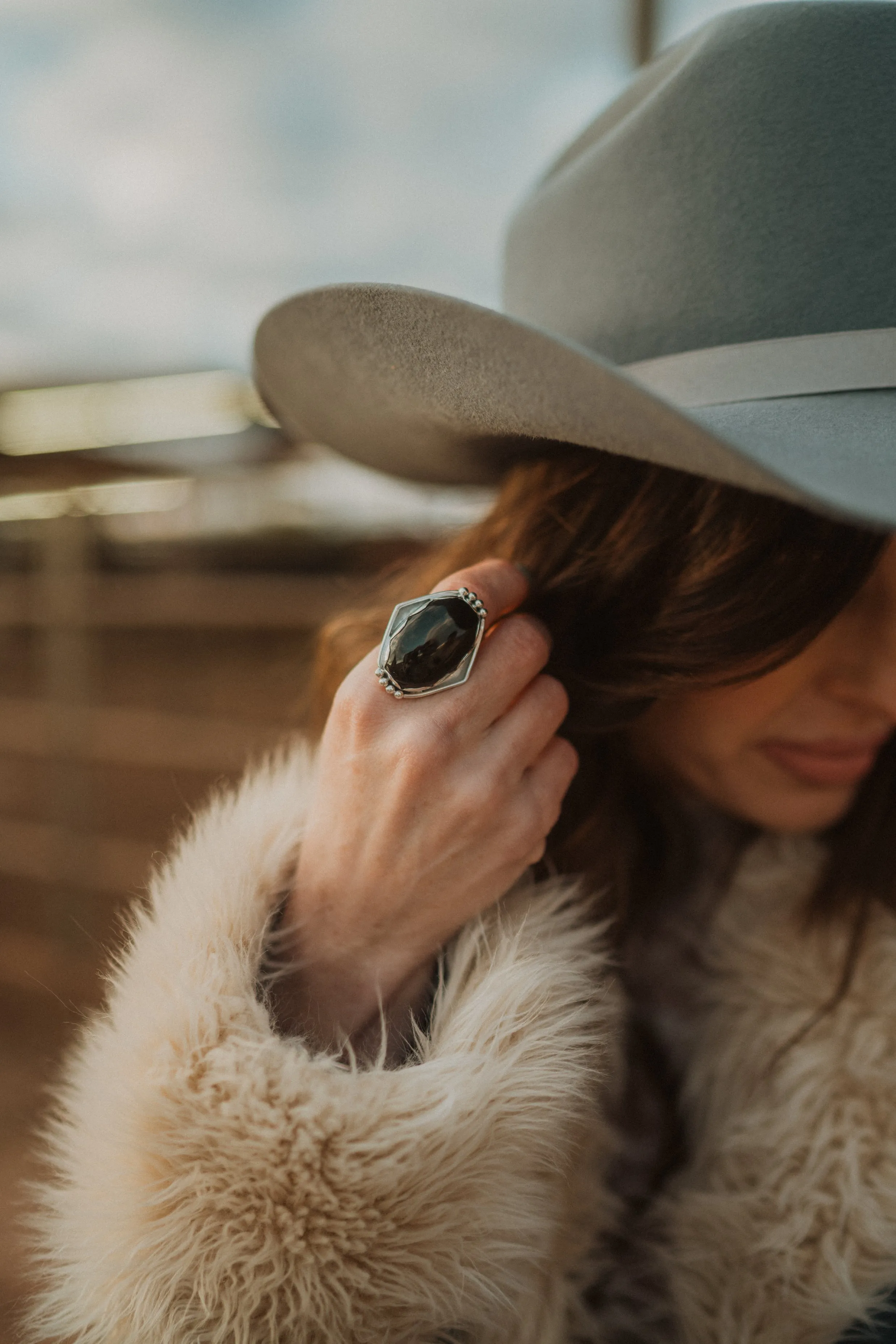 Jenni Kait Ring | Black Onyx