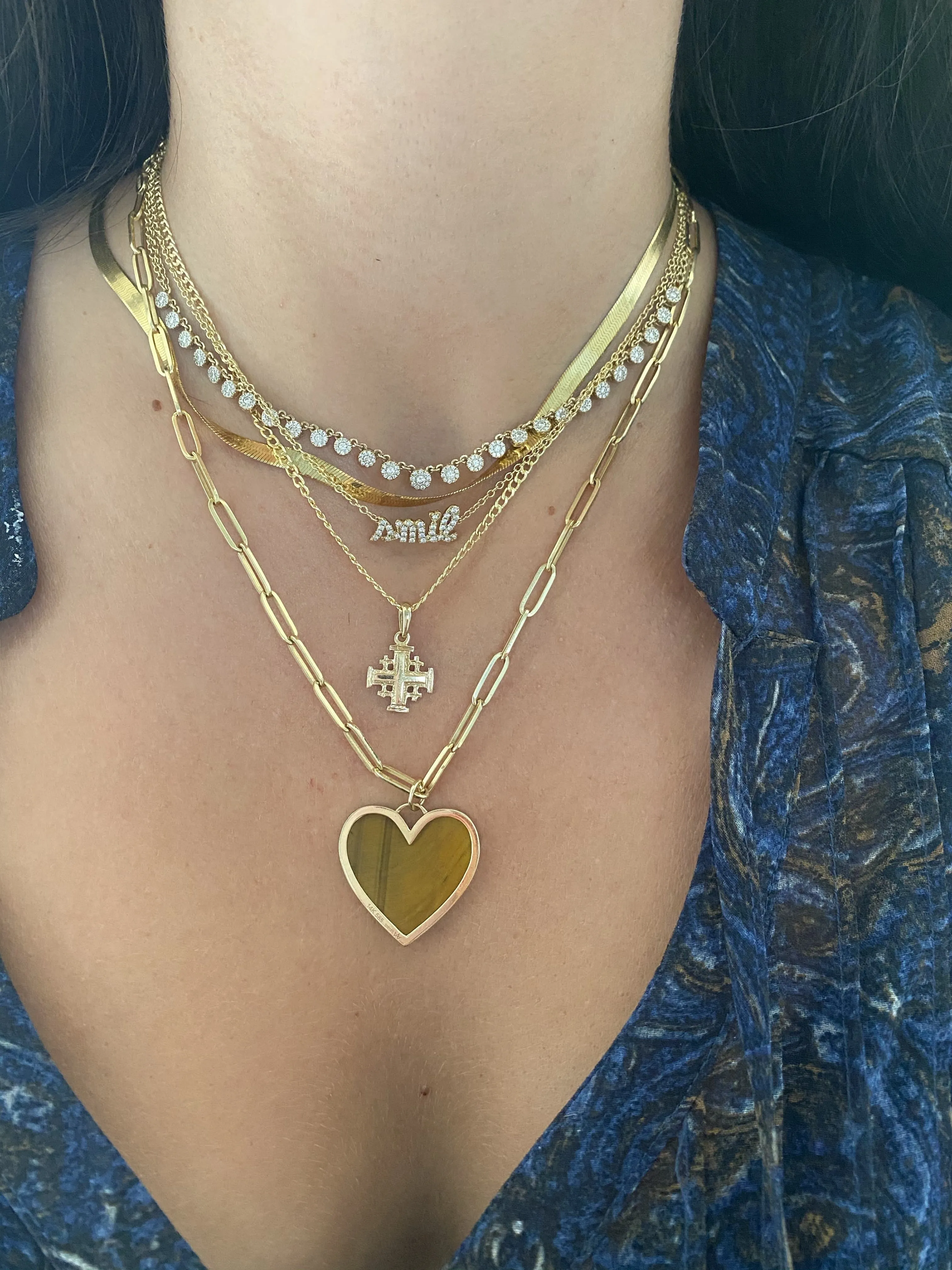 JERUSALEM CROSS CHARM