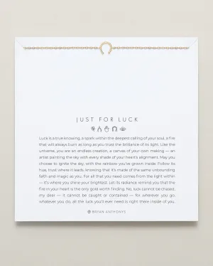 Just For Luck Horseshoe Bracelet