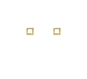Kasumi square earrings