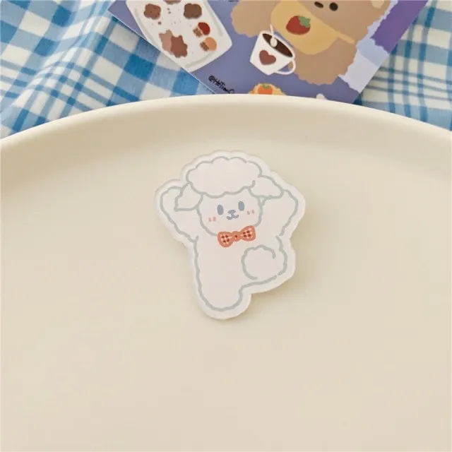 Kawaii Cartoons Animal Brooches