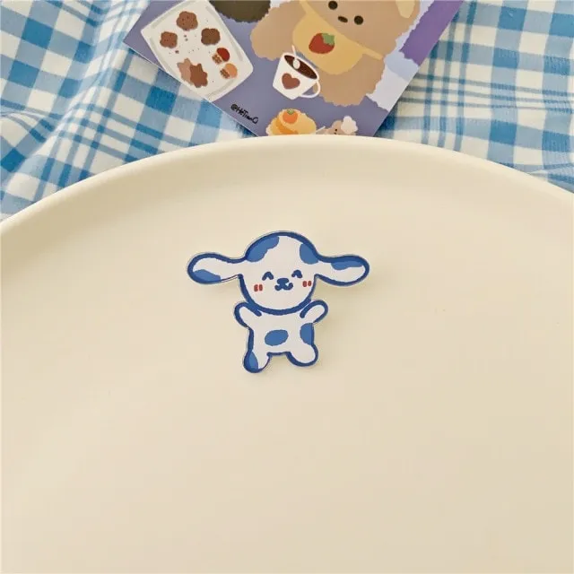Kawaii Cartoons Animal Brooches