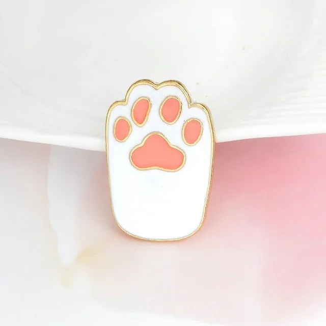 Kawaii Cat Claw Pin