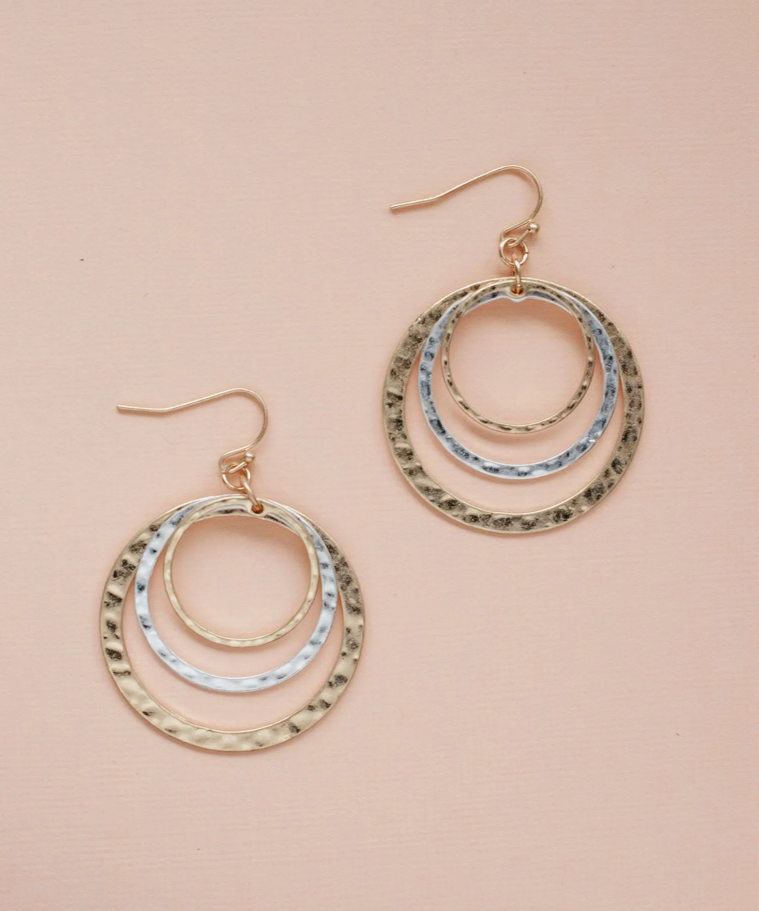 Kent Drop Hoop Earrings