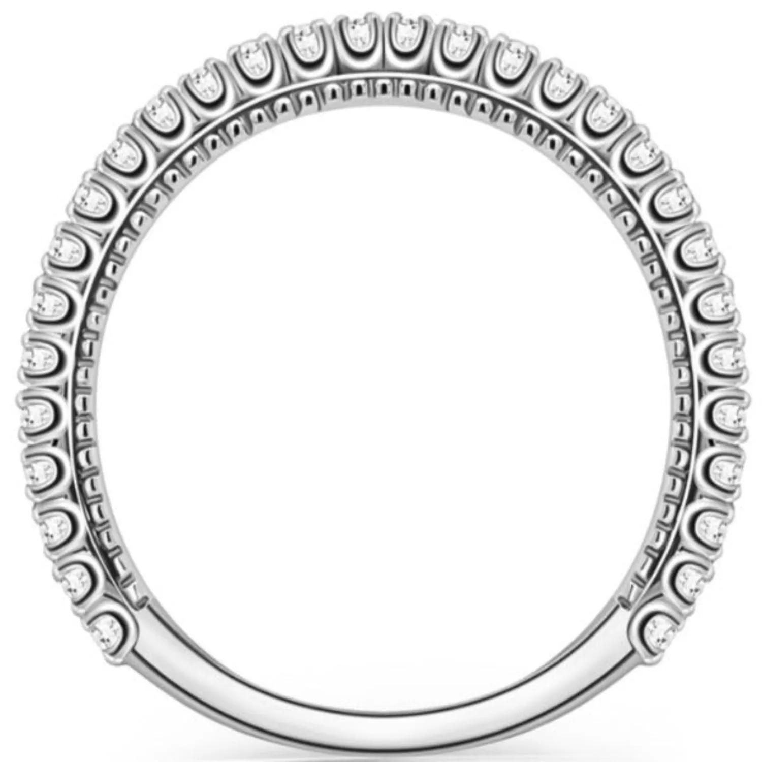 Kirk Kara "Stella" Beaded Diamond Wedding Band