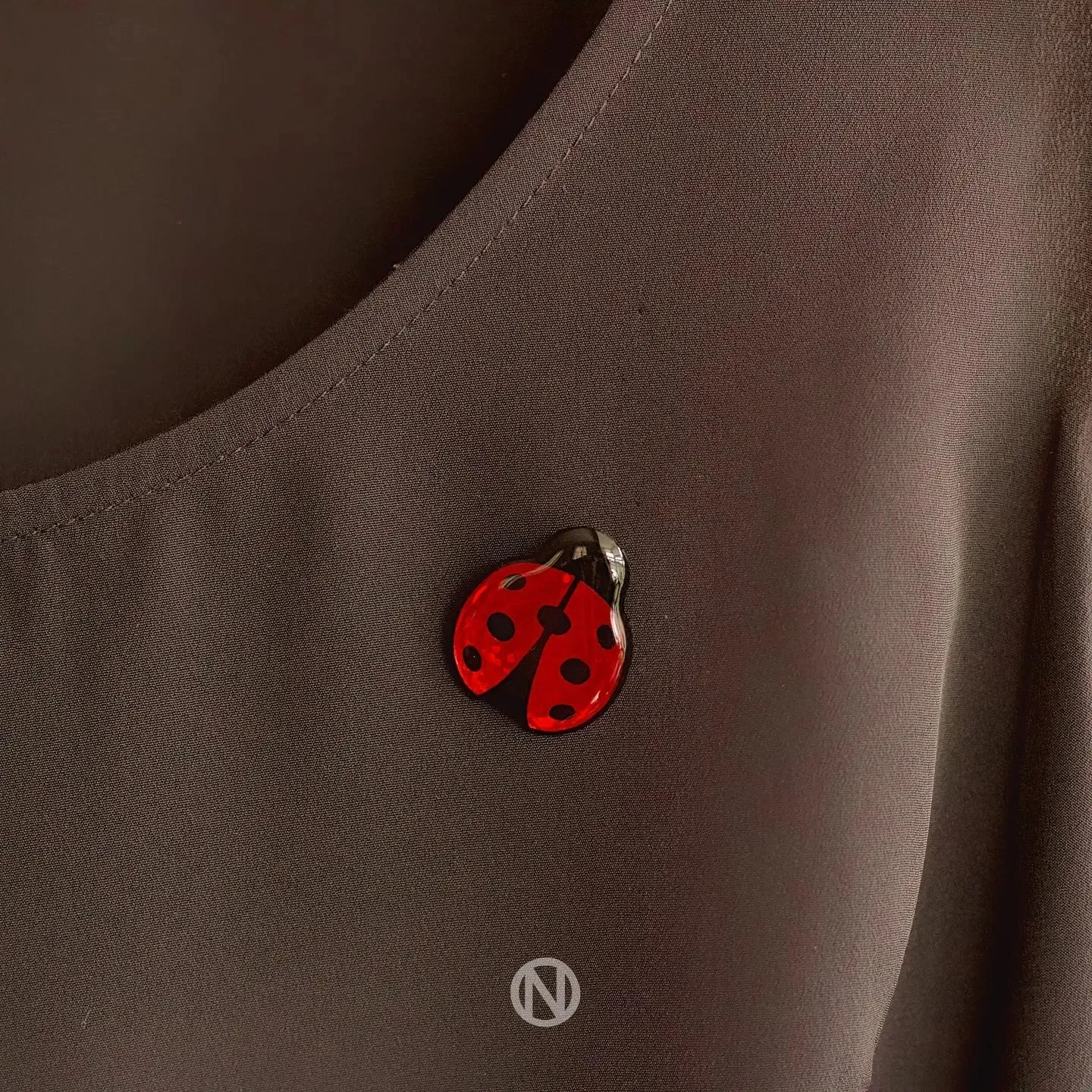 Ladybird Pin Brooch
