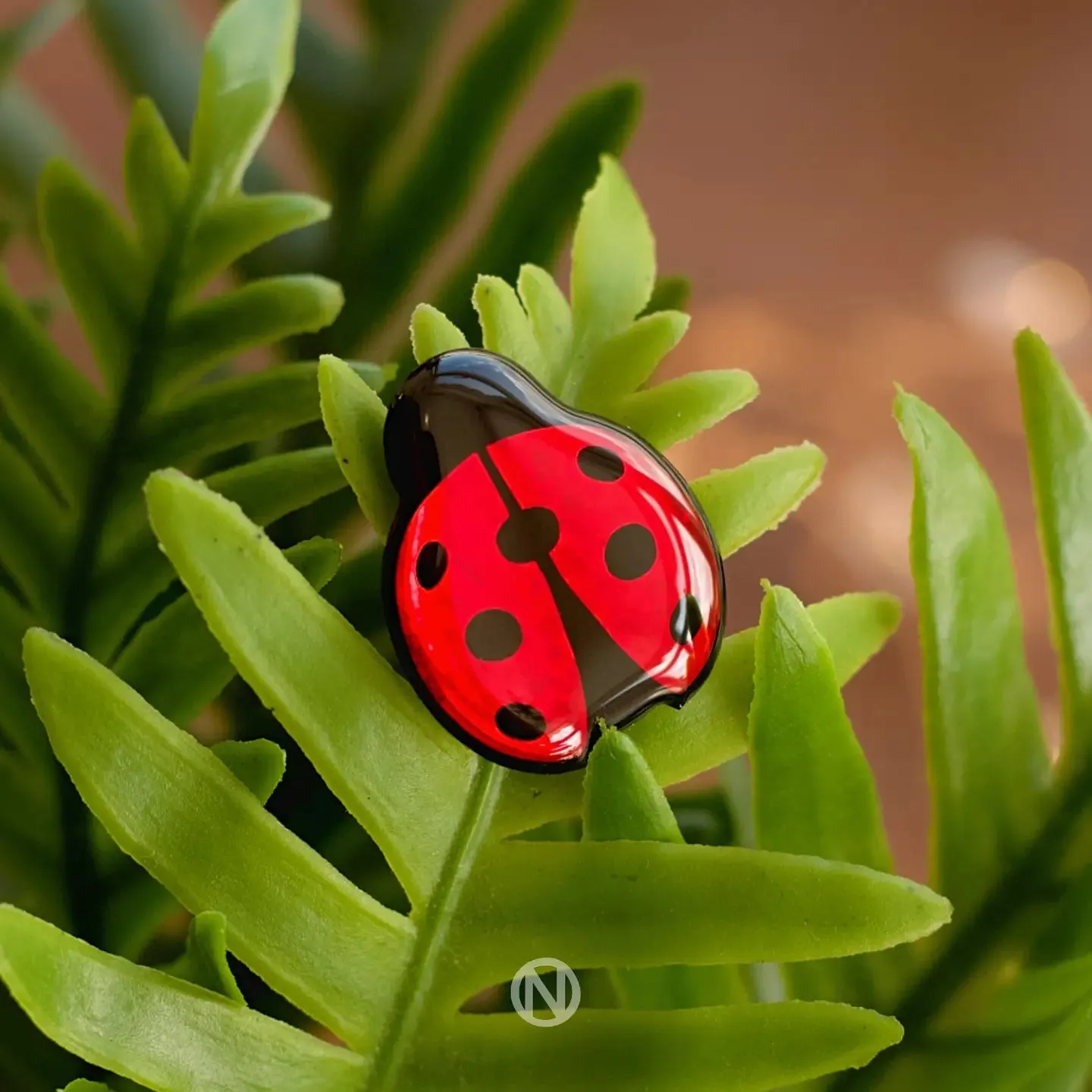 Ladybird Pin Brooch