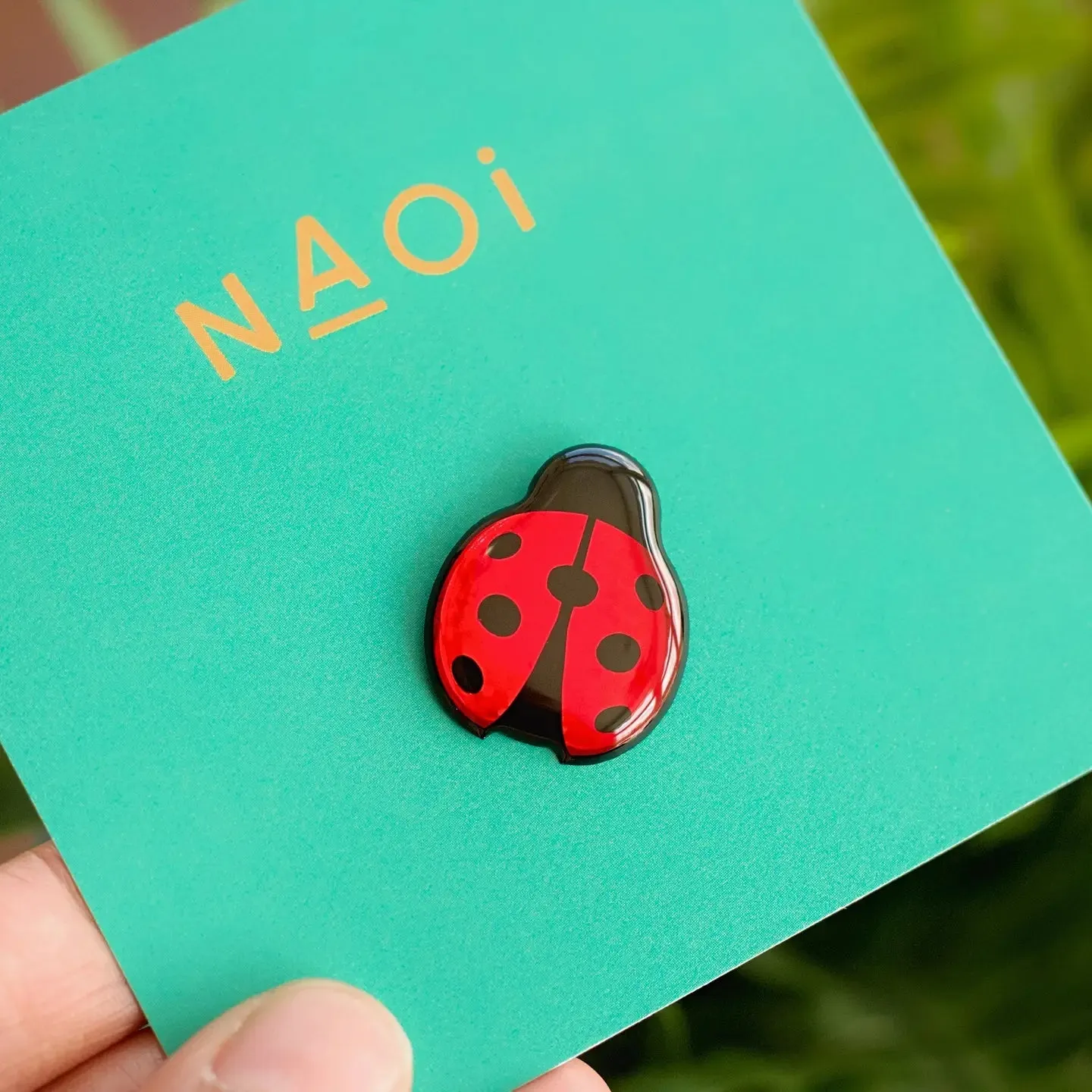 Ladybird Pin Brooch