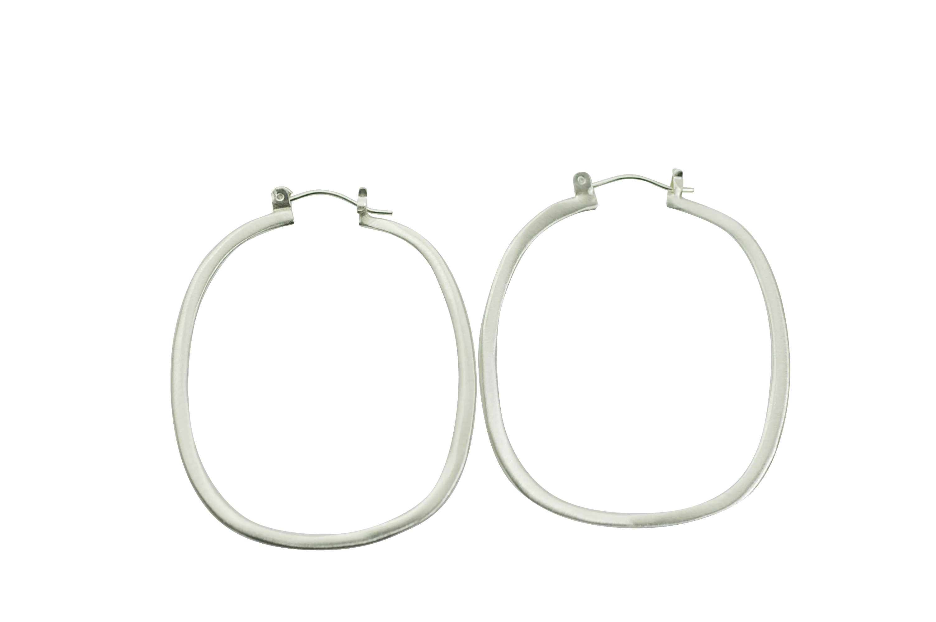 large square hoop earrings